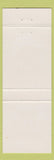 Matchbook Cover - West EZ Stop McCloud OK car wash laundry BLUE