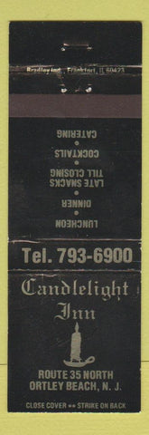 Matchbook Cover - Candlelight Inn Ortley Beach NJ