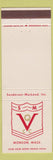Matchbook Cover - Sanderson MacLeod Counry Club Monson MA