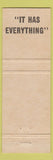 Matchbook Cover - Playland Pool Motel York PA