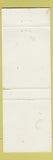 Matchbook Cover - Down East Village Motel Restaurant Yarmouth ME