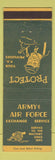 Matchbook Cover - Army Air Force Exchange PX