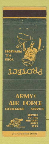 Matchbook Cover - Army Air Force Exchange PX