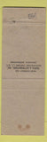 Matchbook Cover - Army Air Force Exchange PX