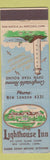 Matchbook Cover - Lighthouse Inn New London CT