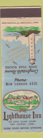 Matchbook Cover - Lighthouse Inn New London CT