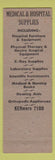 Matchbook Cover - EF Mahady Company Boston MA