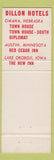 Matchbook Cover - Dillon's Diplomat Omaha NE