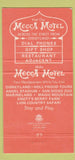 Matchbook Cover - Mecca Motel Disneyland Reference Anaheim CA 30 Strike