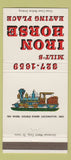 Matchbook Cover - Milt's Iron Horse Restaurant Bakersfield CA 30 Strike