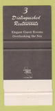 Matchbook Cover - Hotel LA Valencia La Jolla CA 30 Strike