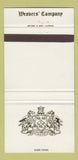 Matchbook Cover - Weavers Company Canada 30 Strike