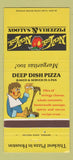 Matchbook Cover - New York New York Pizza Houston TX deep dish 30 Strike
