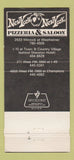 Matchbook Cover - New York New York Pizza Houston TX deep dish 30 Strike