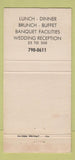 Matchbook Cover - Golden Helmet Restaurant La Canada CA 30 Strike