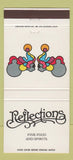 Matchbook Cover - Reflections La Canada CA 30 Strike
