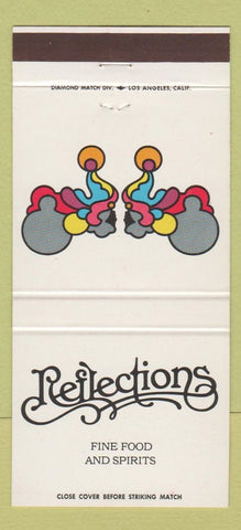 Matchbook Cover - Reflections La Canada CA 30 Strike