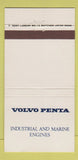 Matchbook Cover - Volvo Penta Marine Engines UK England 30 Strike