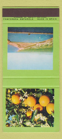 Matchbook Cover - Spanish Oranges Spain 30 Strike