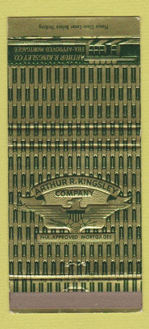 Matchbook Cover - Arthur Kingsley Mortages North Miami FL 30 Strike