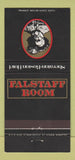 Matchbook Cover - Sheraton Boston MA Falstaff Room 30 Strike