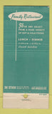 Matchbook Cover - Arnold's Farm House Long Beach CA Buena Park 30 Stick