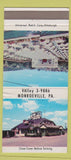 Matchbook Cover - La Barbe BBQ Restaurant Monroeville PA 30 Strike