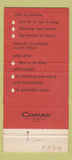 Matchbook Cover - Apex Smelting Aluminum Chicago Cleveland Long Beach 30 Strike