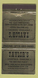 Matchbook Cover - Taylor's Restaurant Panorama City CA 30 Strike