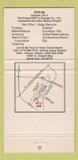Matchbook Cover - UCO Air Orange CA  30 Strike
