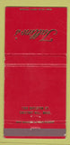 Matchbook Cover - Tallino's Chestnut Hill MA WEAR 30 Strike