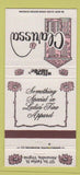 Matchbook Cover - Clarissa Alexandria VA Women's Clothes 30 Strike