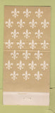 Matchbook Cover - Francois French Restaurant Huntington Beach CA 30 Strike