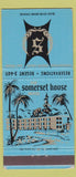 Matchbook Cover - Somerset House Motel Las Vegas NV 30 Strike