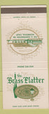 Matchbook Cover - Brass Platter Monrovia CA 30 Strike
