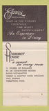 Matchbook Cover - Summer House La Jolla CA 30 Strike