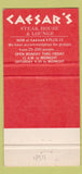 Matchbook Cover - Caesar's Calgary AB 30 Strike
