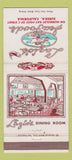Matchbook Cover - Lazio's Seafood Restaurant Eureka CA 30 Strike