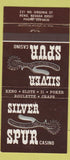 Matchbook Cover - Silver Spur Casion Reno NV 30 Strike