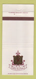 Matchbook Cover - Ville Du Parc Country Club Mequon WI 30 Strike
