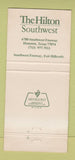 Matchbook Cover - Ginger's Garden Restaurant Hilton Houston TX 30 Strike