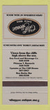 Matchbook Cover - Cliff House San Francisco CA girlie 30 Strike