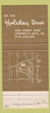 Matchbook Cover - Leopard Restaurant Holiday Inn Cornwells Heights PA 30 Strike