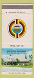 Matchbook Cover - Miccosukee Restaurant Frog City Miami FL 30 Strike