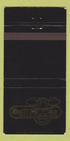 Matchbook Cover - Bull Moose Restaurant Santa Ana CA WEAR 30 Strike