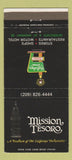 Matchbook Cover - Holiday Inn Mission Tesoro CA WEAR 30 Strike