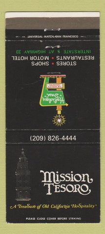 Matchbook Cover - Holiday Inn Mission Tesoro CA WEAR 30 Strike