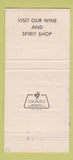 Matchbook Cover - Library Buttery Pub Las Vegas NV 30 Strike