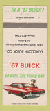 Matchbook Cover - 1967 Buick Faircloth Tampa FL girlie 30 Strike