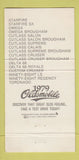 Matchbook Cover - Krause Oldsmobile Milwaukee WI Toronado 30 Strike